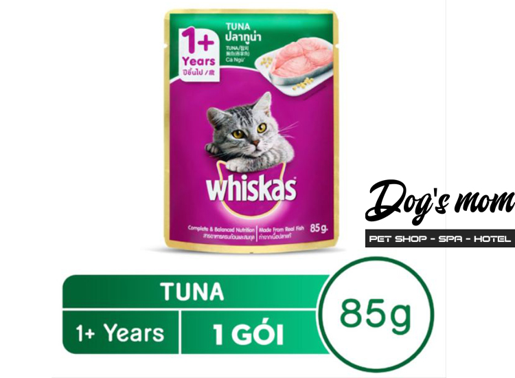 Pate gói Whiskas vị Cá Ngừ