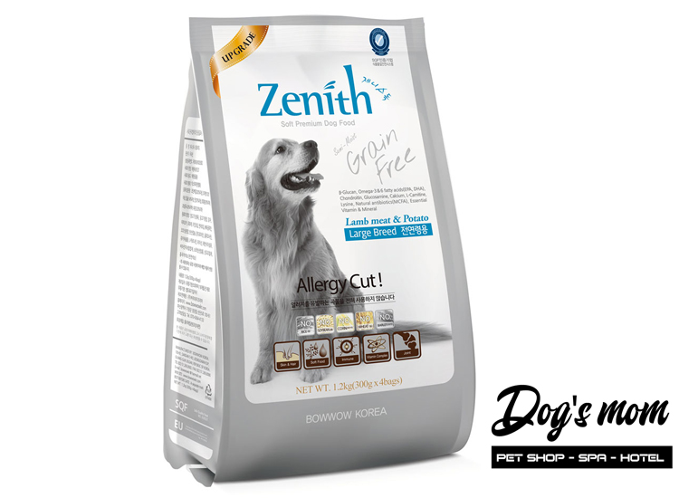 Thức ăn hạt mềm Zenith Large Breed Vị Cừu 1,2kg