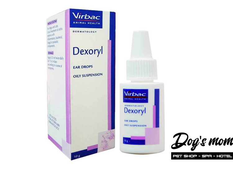 Thuốc nhỏ trị Viêm Tai Virbac Dexoryl cho Chó Mèo 10g