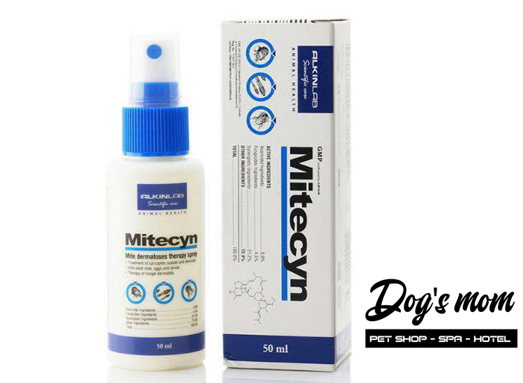 Thuốc phun ve, trị ghẻ Alkin Mitecyn 50ml