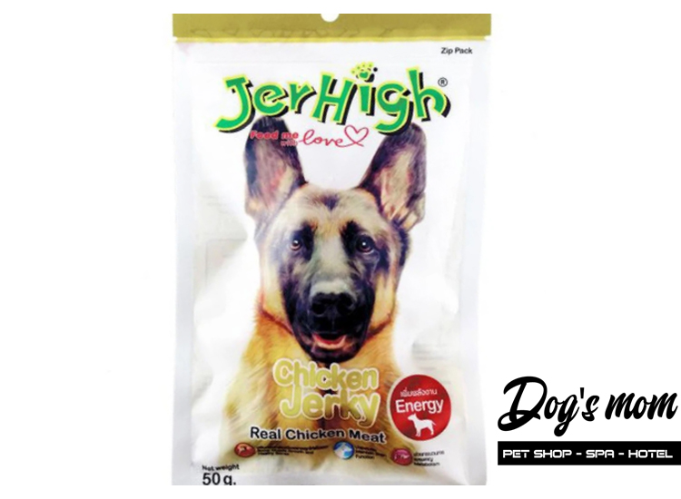 Bánh Thưởng vị Gà sấy khô Jerhigh Chicken Jerky 70g