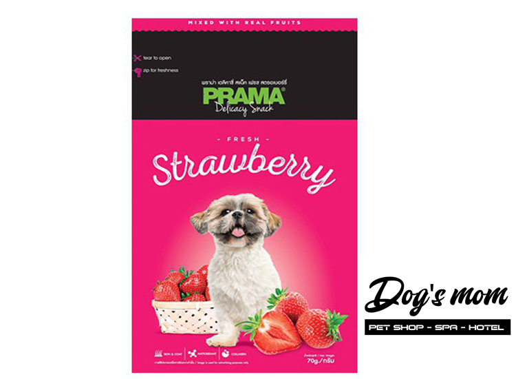 Bánh Thưởng vị Dâu Prama Strawberry 70g