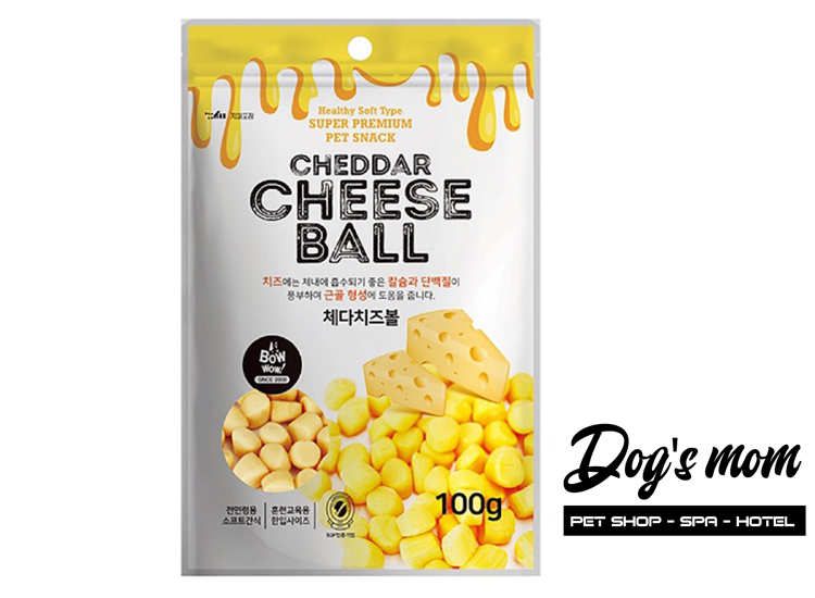 Bow Wow Cheese Ball vị Phô Mai 100g