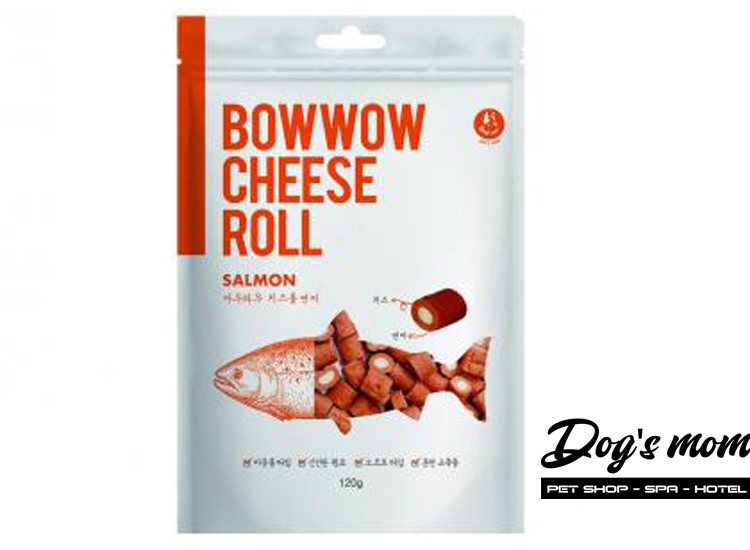 Bow Wow Cheese Roll Salmon vị Cá Phô Mai 120g