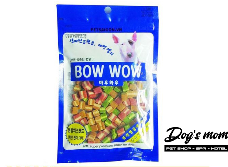 Bow Wow Mixed Cheese Sandwich Cut vị Sandwich hỗn hợp 120g