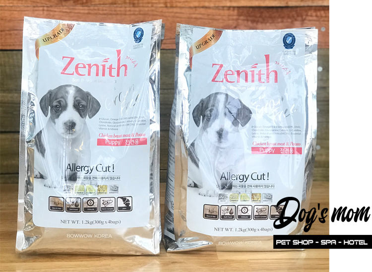 Thức ăn hạt mềm Zenith Puppy vị Gà 1,2kg