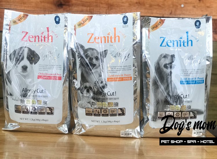 Thức ăn hạt mềm Zenith Puppy vị Gà 1,2kg
