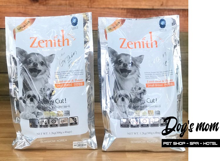 Thức ăn hạt mềm Zenith Small Breed vị Cừu 1,2kg