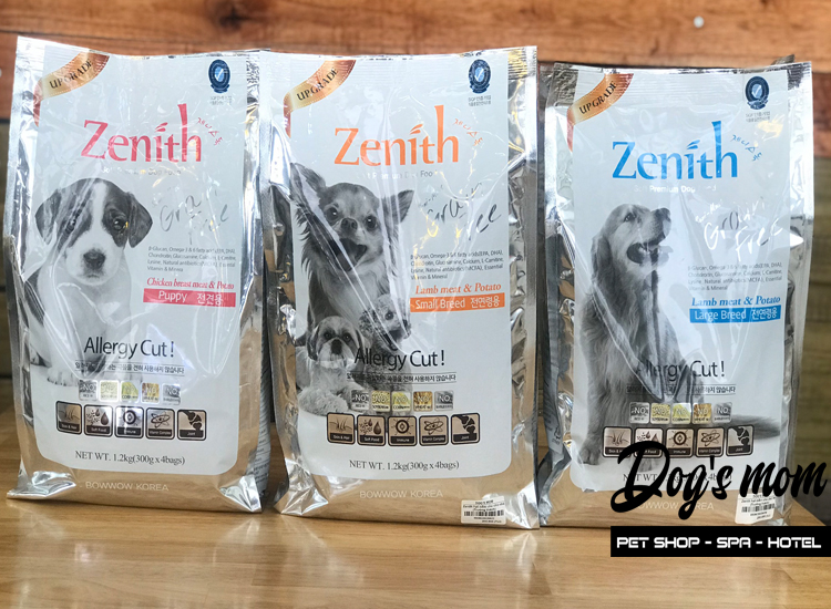 Thức ăn hạt mềm Zenith Small Breed vị Cừu 1,2kg