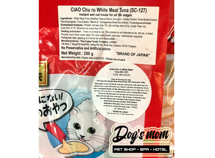 Ciao Chu Ru White Meat Tuna 14gx20 - Cá Ngừ Trắng