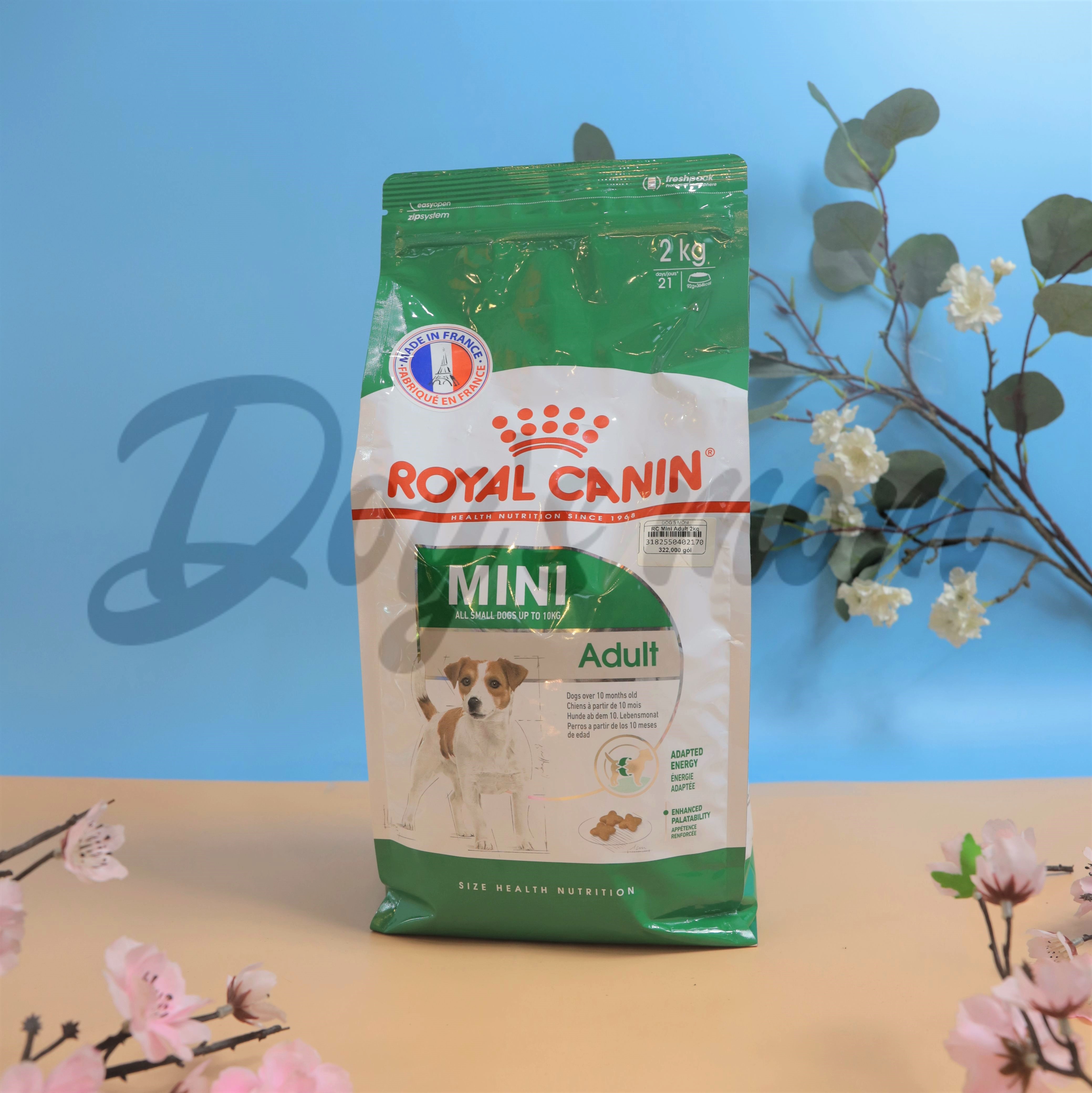 Thức ăn Royal Canin Mini Adult 2kg