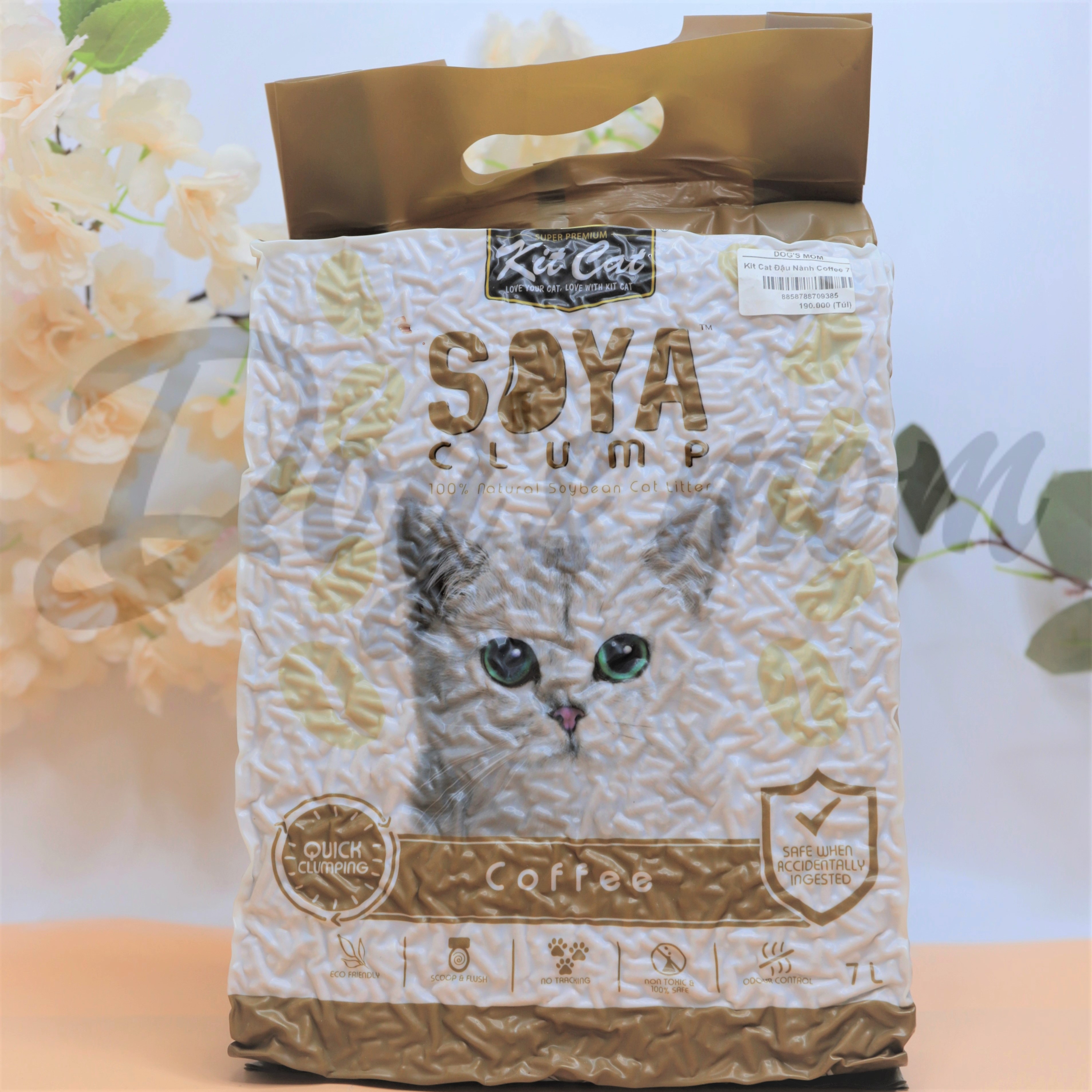 Cát Đậu Nành Kitcat Soya 7L Mùi Cafe